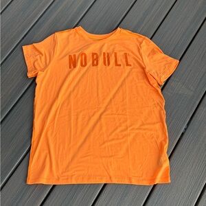 NOBULL Kids Orange Short Sleeve Tee